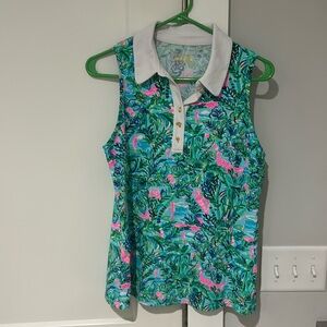 Lily Pulitzer Luxletic polo